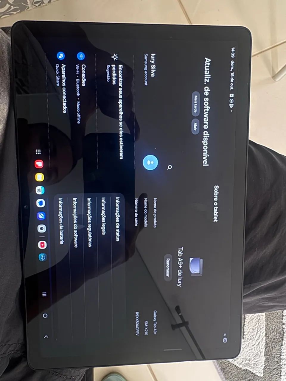 Samsung Galaxy Tab A9+ - Excelente Estado de Conservação - Foto 5