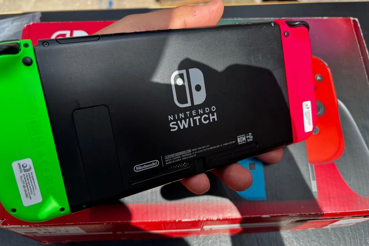 NINTENDO SWITCH V2 DESBLOQUEADO! - Foto 5