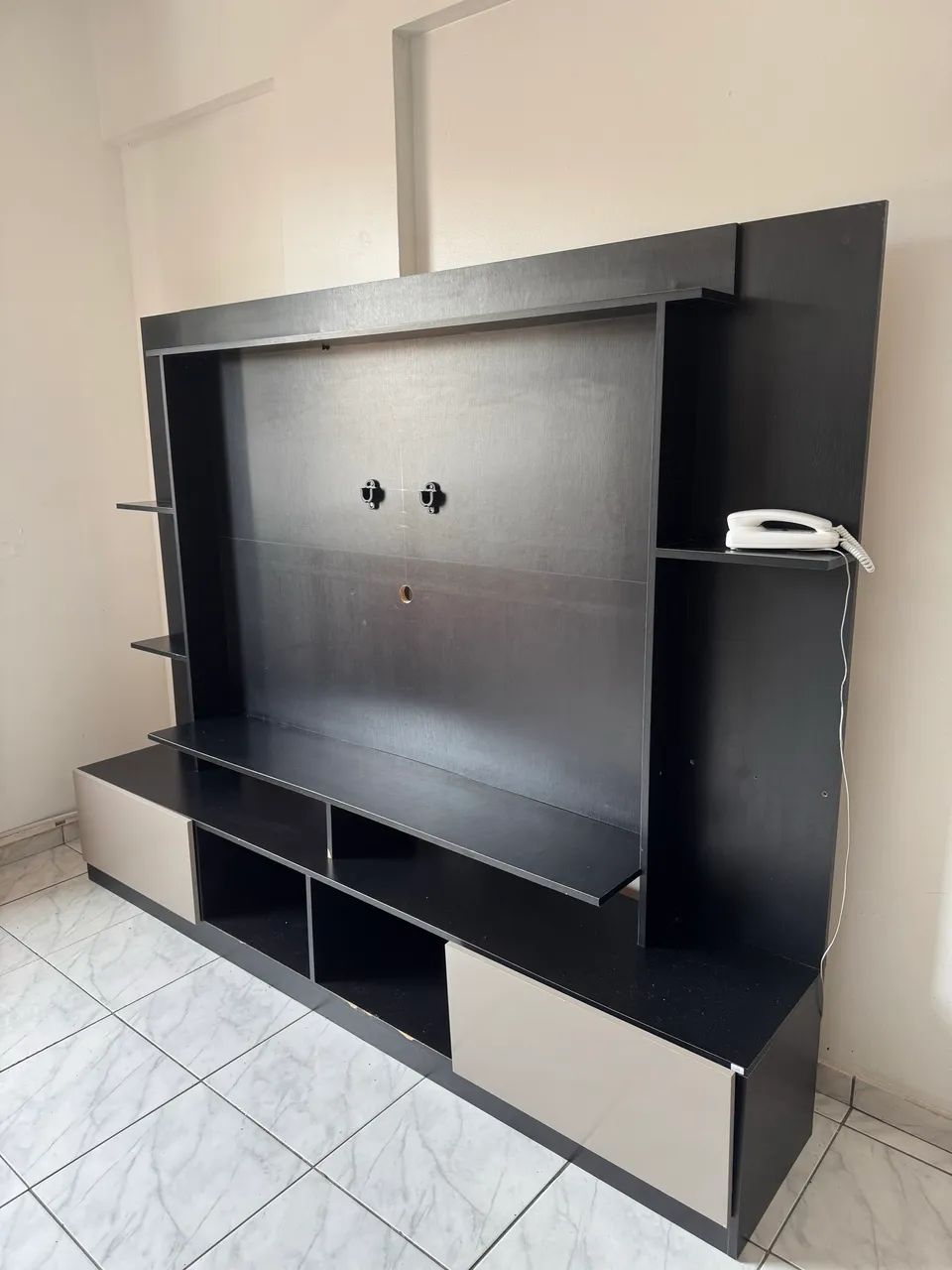 Rack de Sala Preto - Foto 4