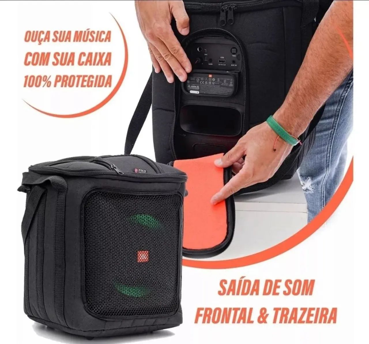 CAPA CASE PRA JBL VARIOS MODELOS  - Foto 4