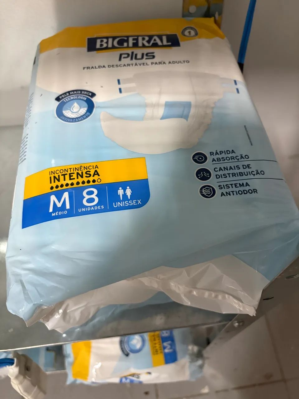 Vendo fraldas bigfral tamanho G  - Foto 6