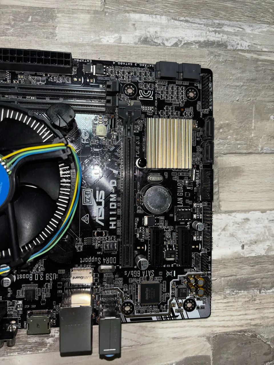 Kit Placa Mae Asus H110 M- D e processador Pentium G4560 - Foto 3