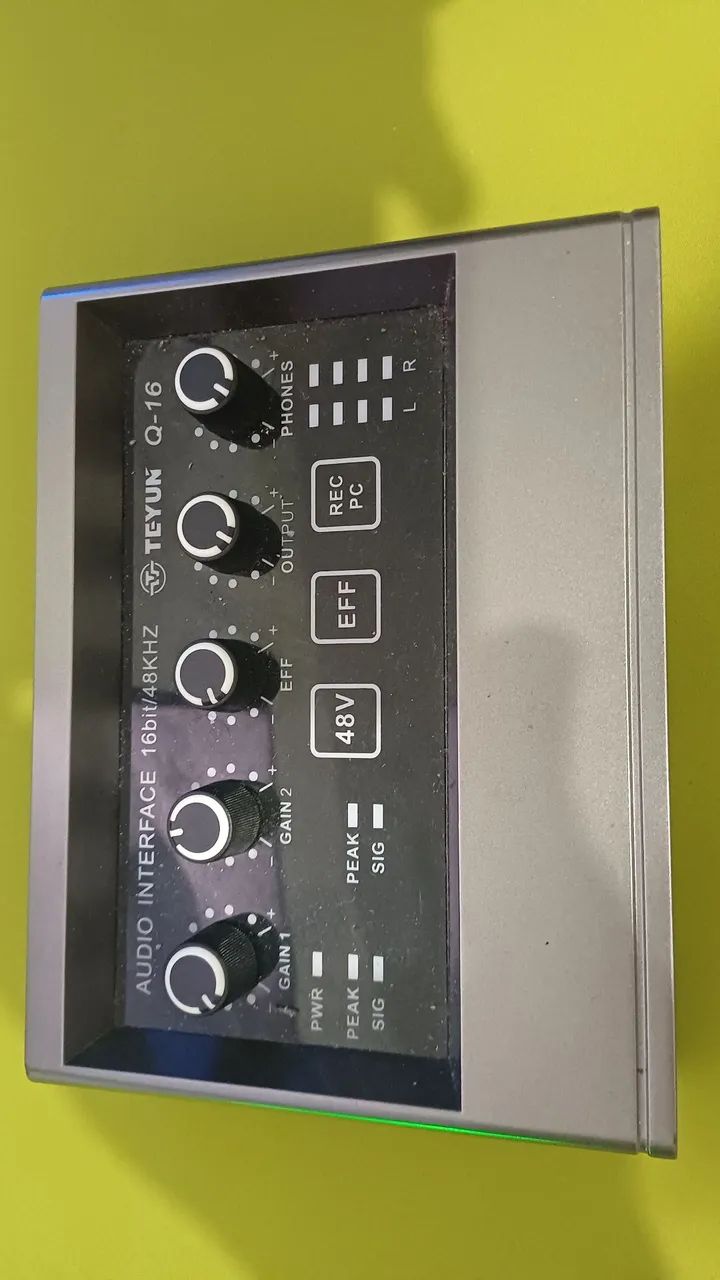 Interface de audio teyun 