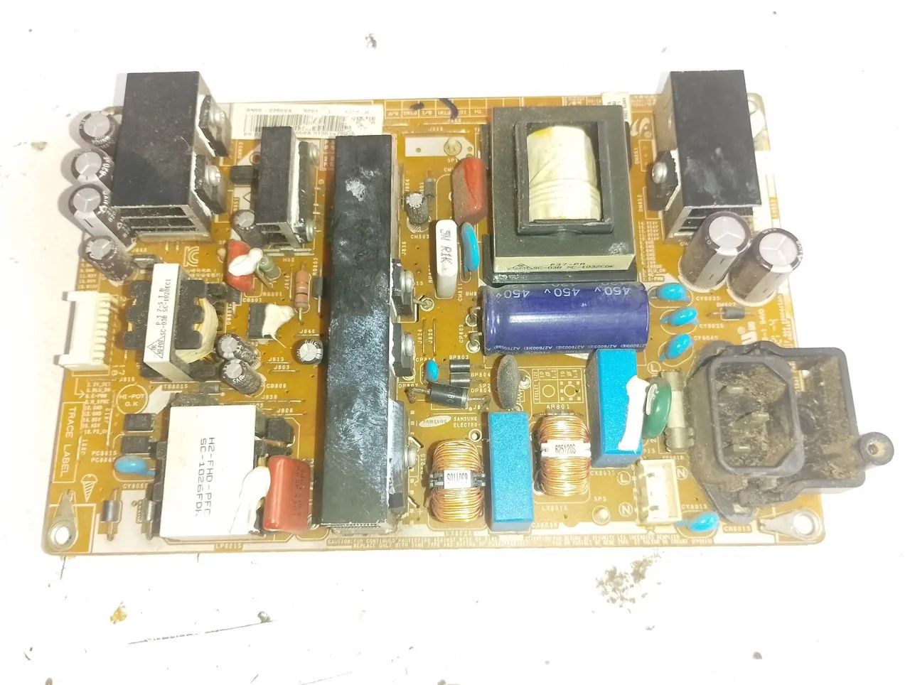Placa fonte TV Samsung LN32C450E1MXZD