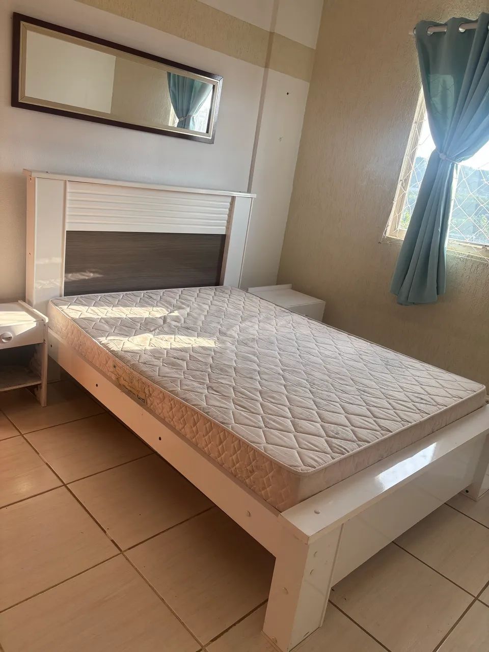 Cama de casal com colchão  - Foto 2