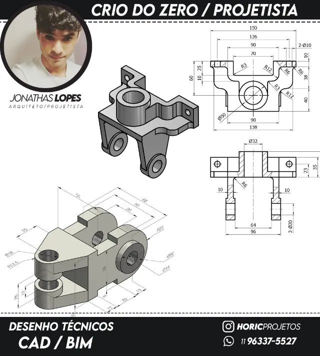 DESENHISTA PROJETISTA / ENGENHARIA 