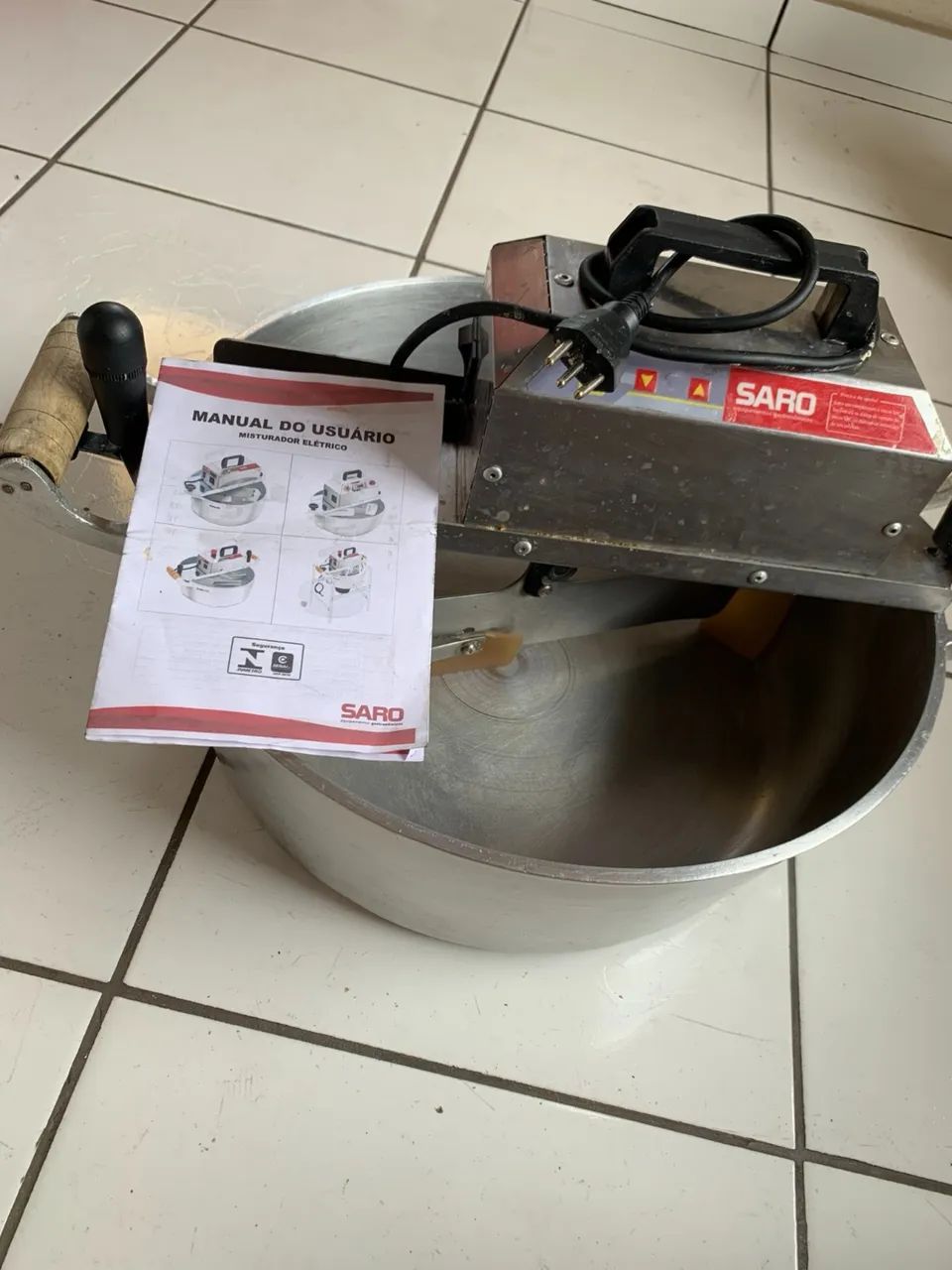 Panela automática 21 Litros Misturador elétrico para doces e massas - Foto 3