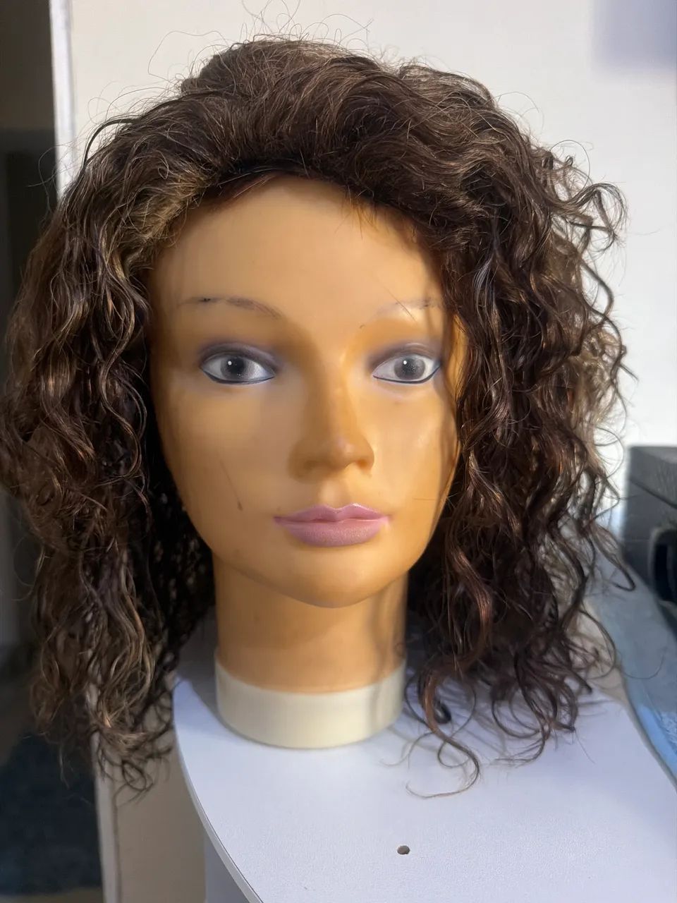 Peruca cabelo 100%cabelo Humano ondulada  