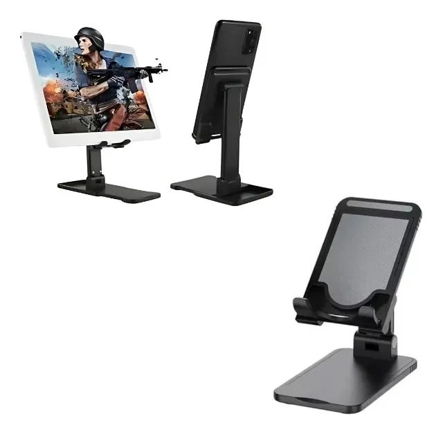 suporte universal de mesa para celular/ tablet : le-048 - Foto 2