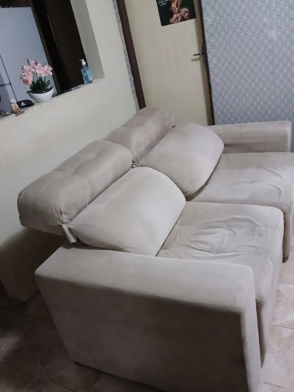 Vende-se  2 sofá de 3 lugar  em ótimo estado   - Foto 2