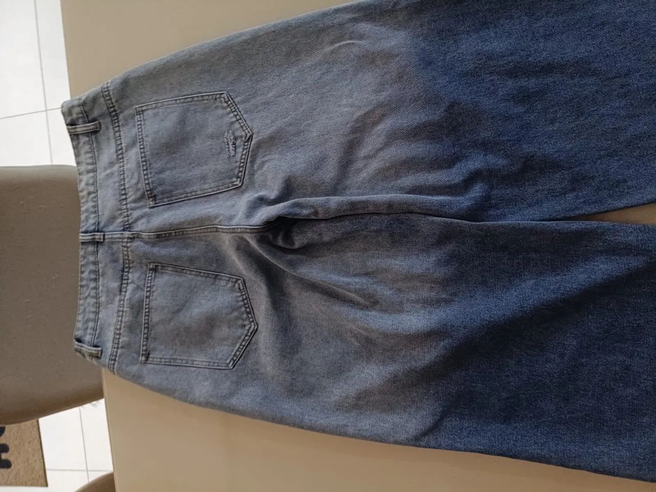 Calça Baggy Rasgada  - Foto 3