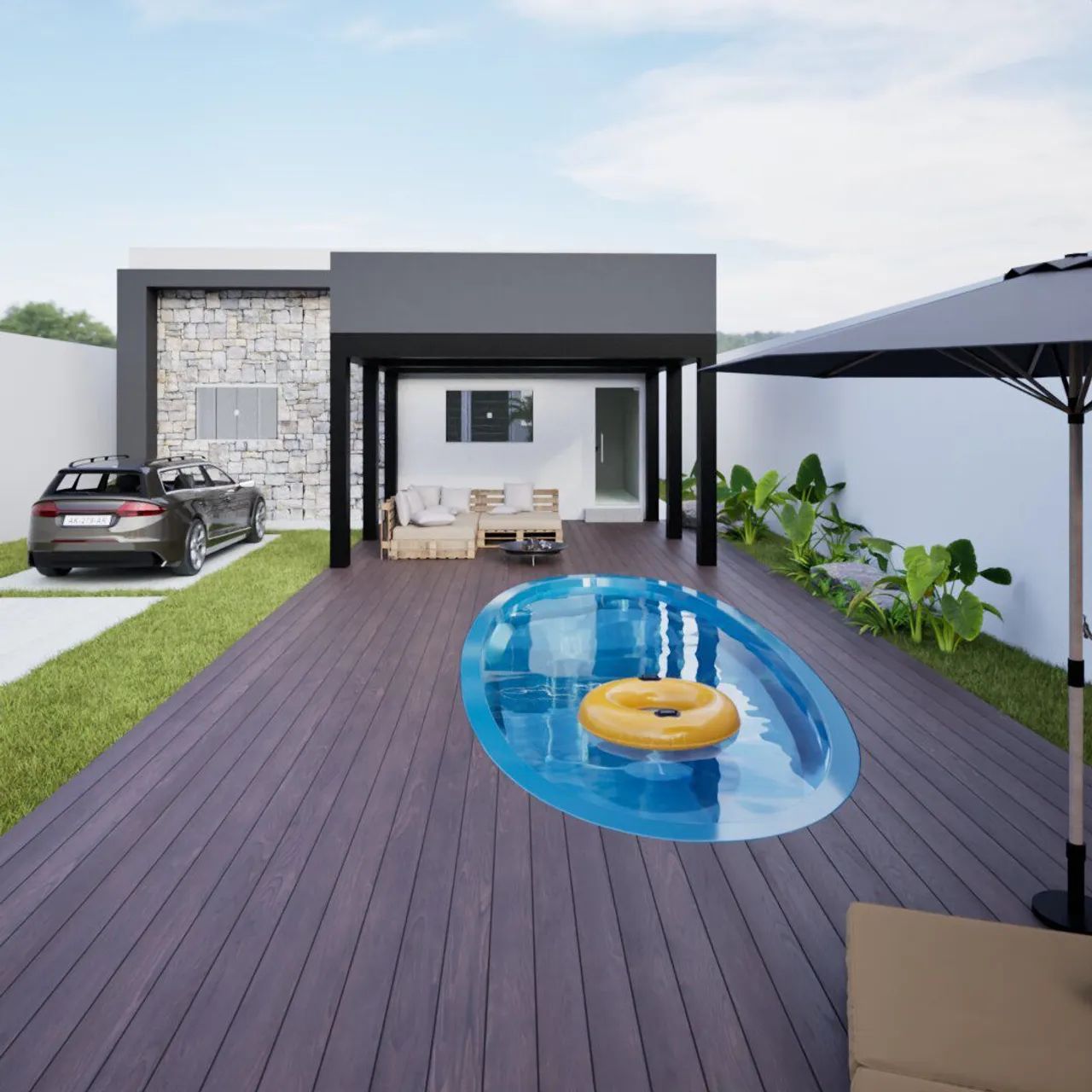 Casa com piscina em  condomínio  - Foto 5