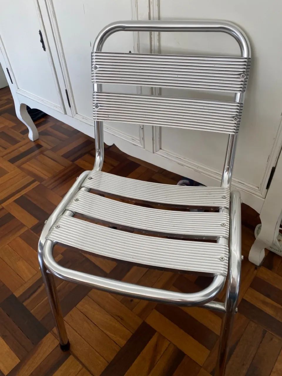 Cadeira de alumínio 