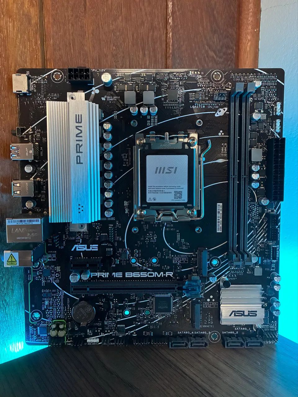 Placa Mãe Asus B650m-R AM5 - Foto 2