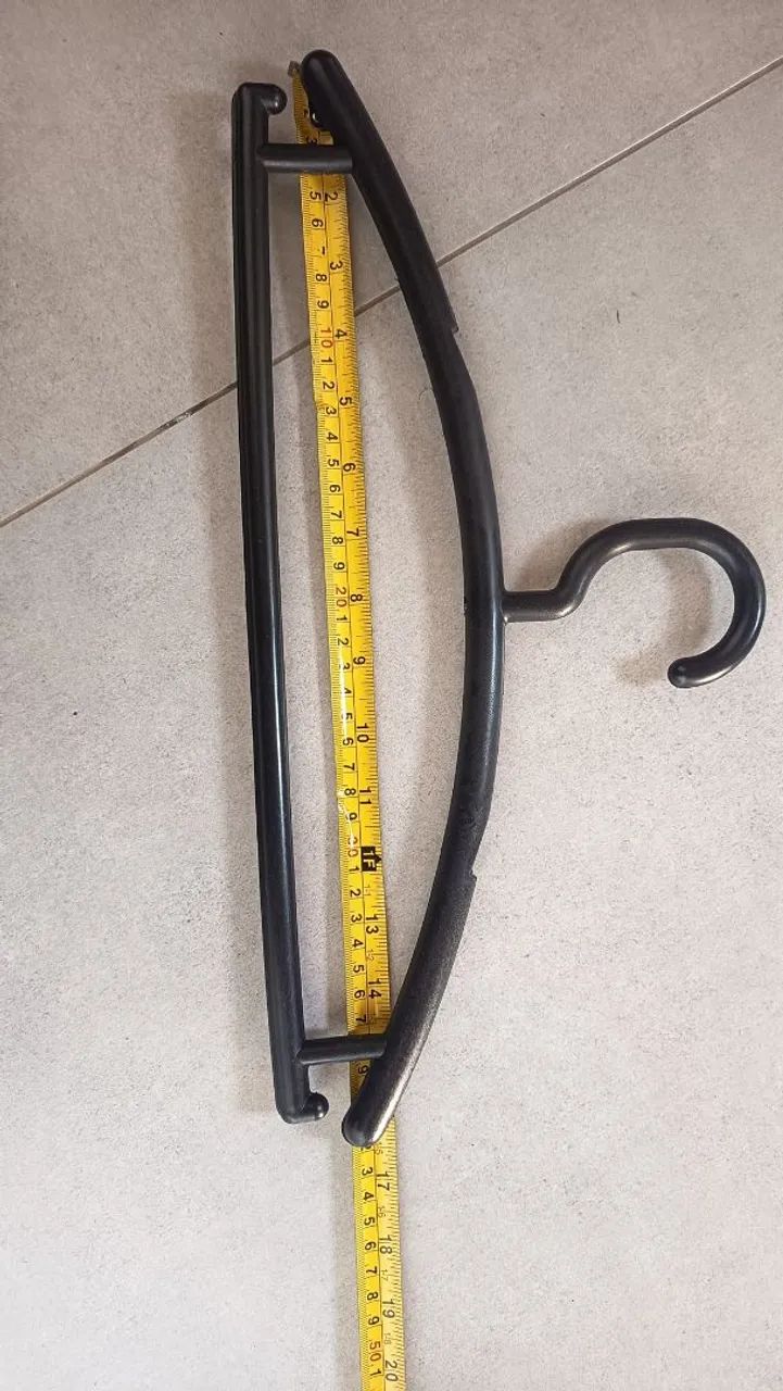 150 cabides fortes e resistente preto 