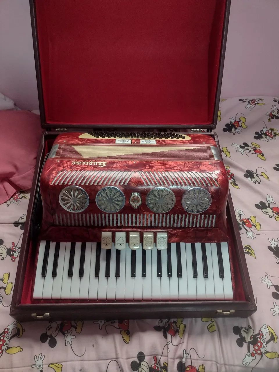 Acordeon 80 baixos  - Foto 2