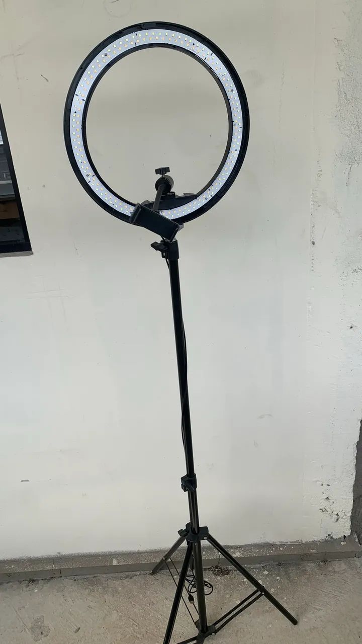 Ring Light com tripé