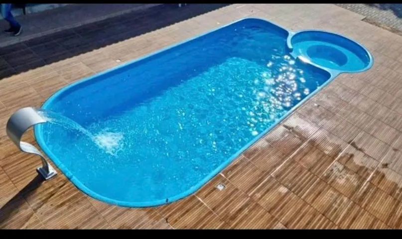  Piscina Fibra 6 Metros Completa Promoção - Foto 2
