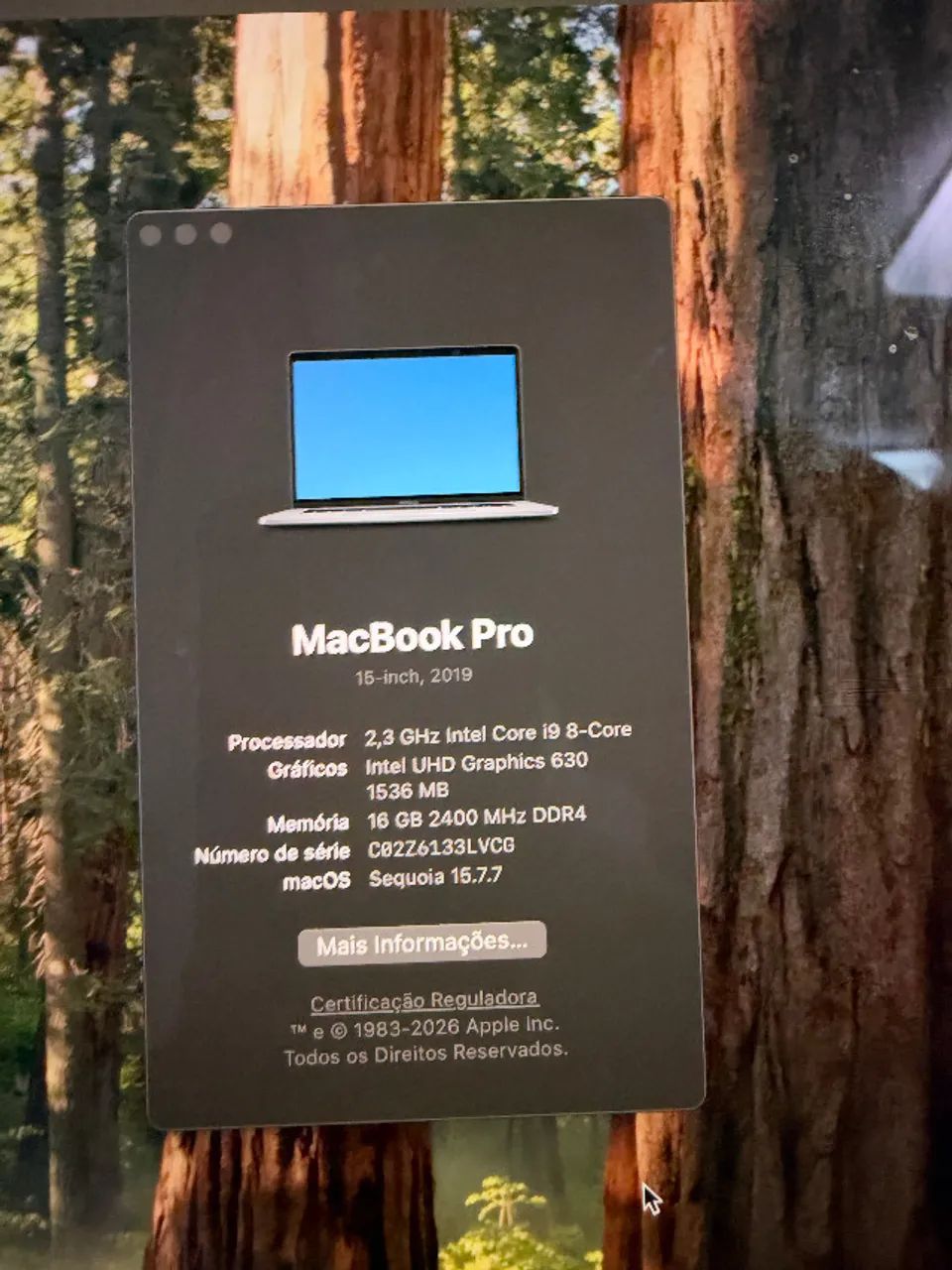 Apple Macbook Pro Intel Core I9 16gb 512gb (Usado) - Foto 2