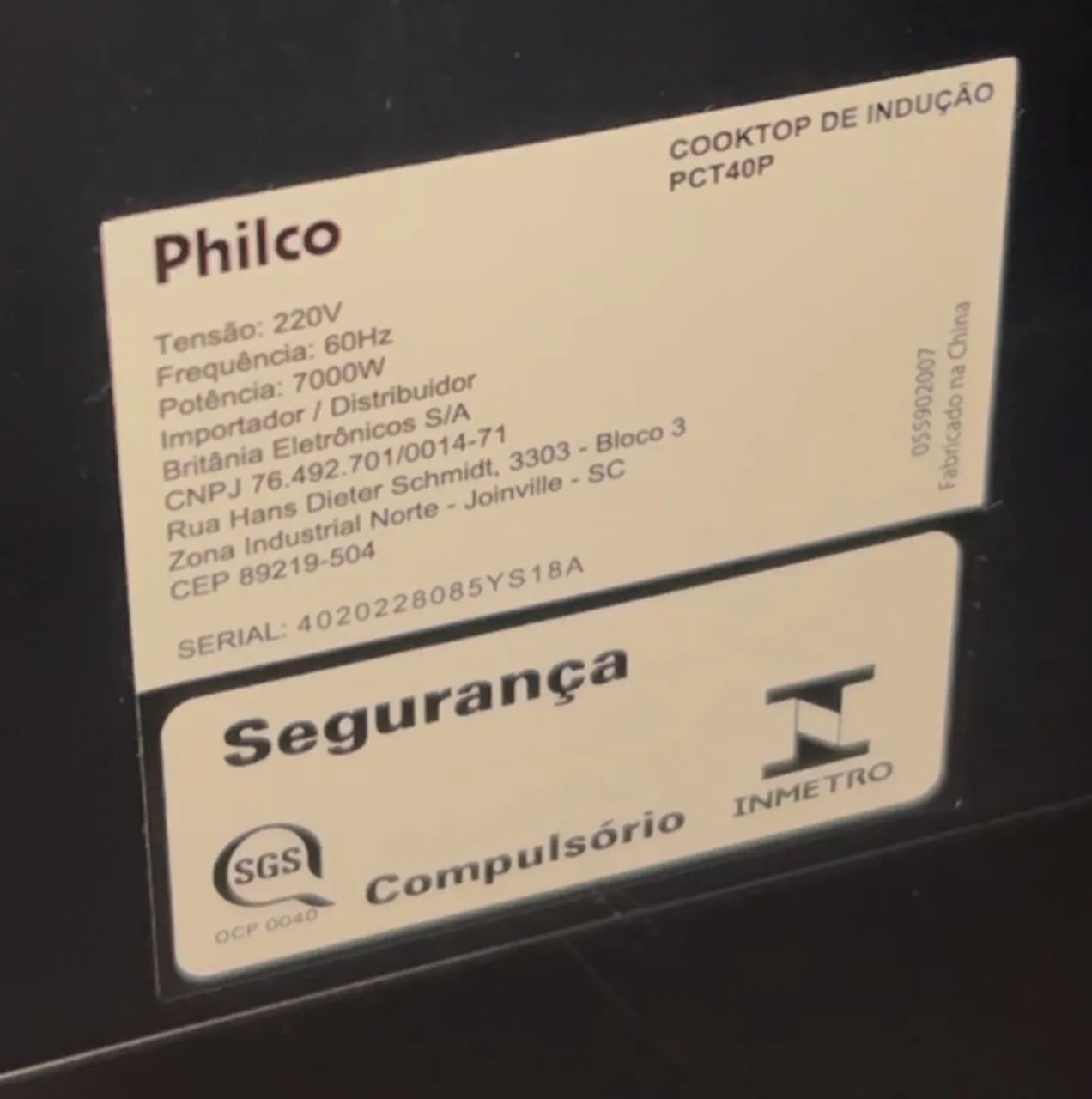 Fogão Indução Cooktop Philco 4 Bocas - Foto 4