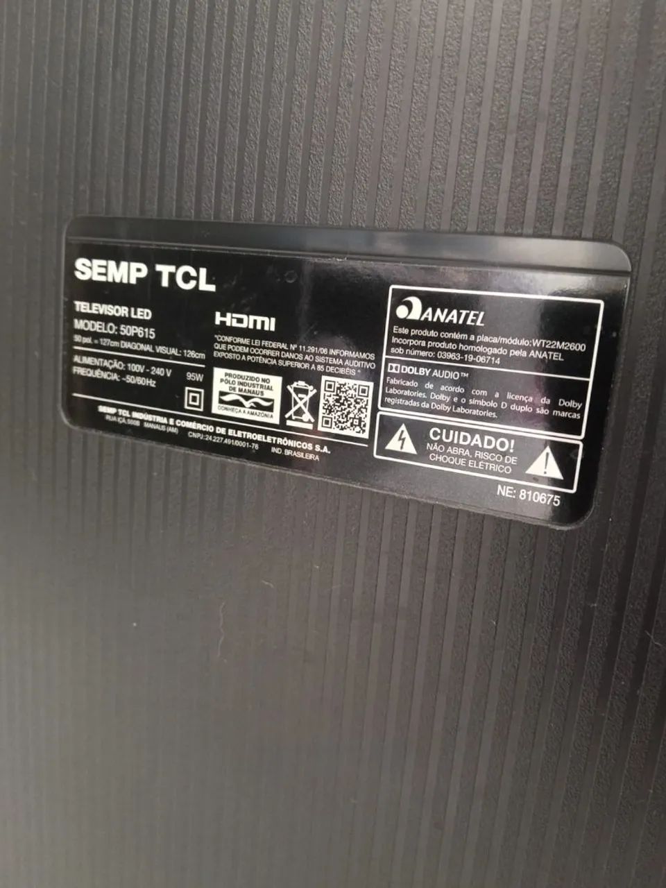 Televisão TCL 50' polegadas  - Foto 5