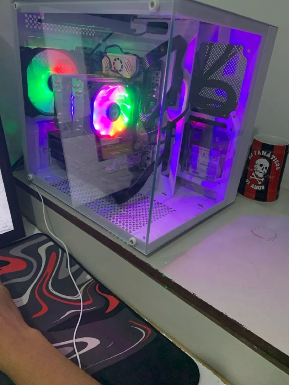 PC GAMER COMPLETO COM CAIXAS - Foto 2