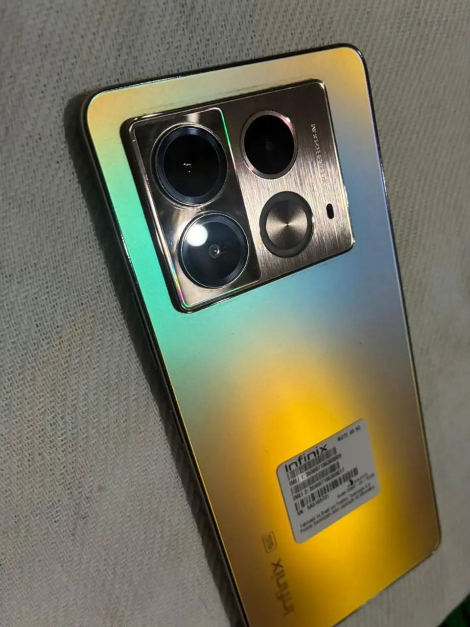 Infinix Note 40 5G JBL - Vendo ou Troco - Foto 3