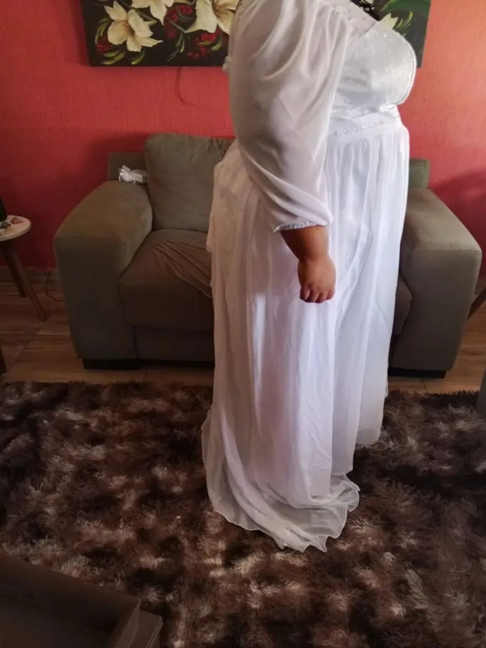 Vendo vestido de noiva plus size - Foto 3