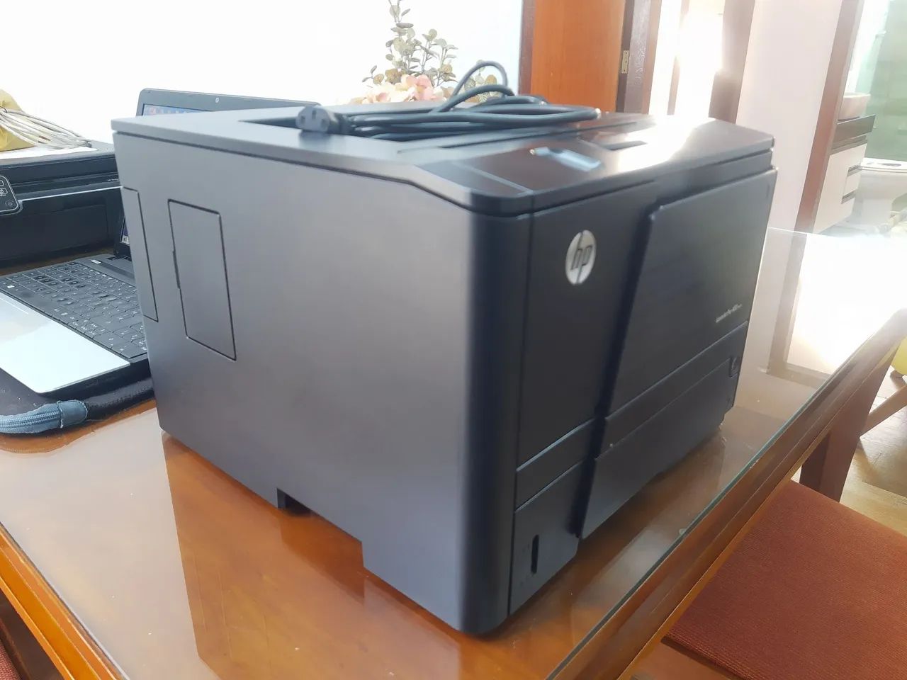 Impressora  hp laserjet Pro 400 m401dne usada - Foto 2