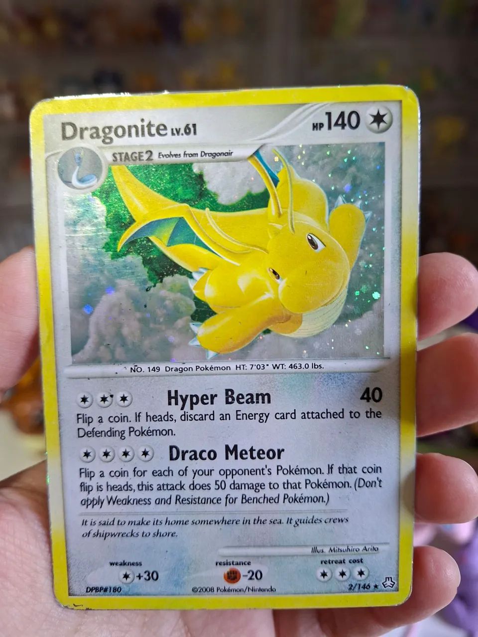 foil dragonite pokemon card V - 049/078 - Go - Pokemon Ultra Rare the trusted official grading guarantees its condition Dragonite EX Gold Shiny Card-
