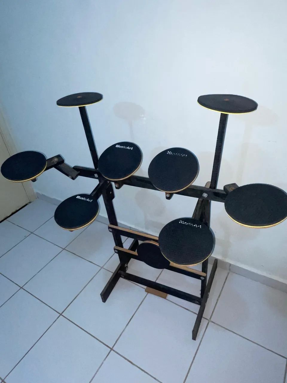 Bateria de estudo praticável. 
