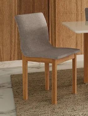 Mesa Jantar Orgânica C/6Cadeiras Estofadas. Produtos Novos Direto de Fábrica P/Sua Casa. - Foto 5