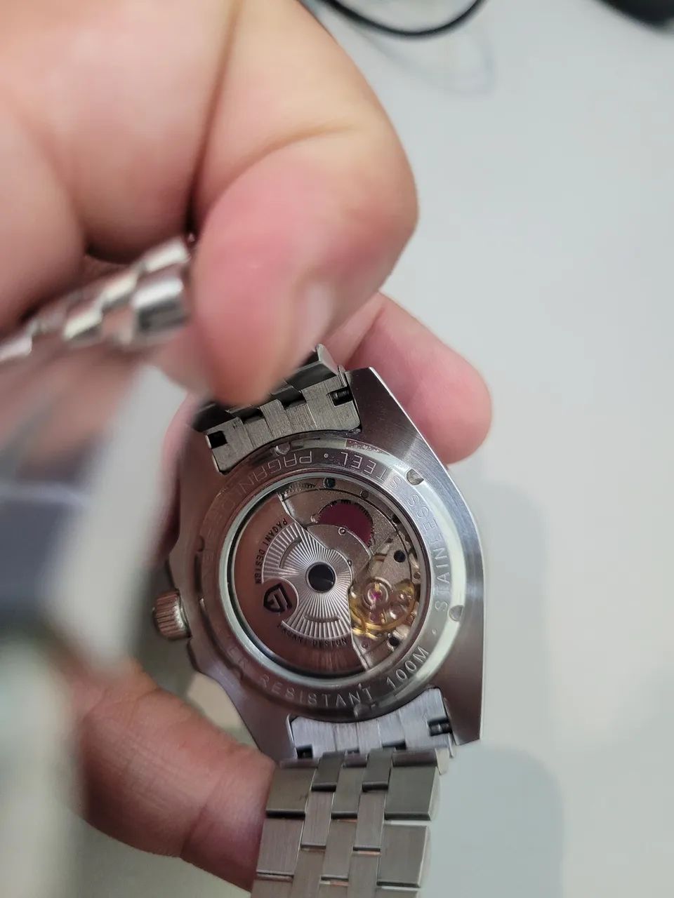 Relógio Pagani Design GMT Pepsi Automático  - Foto 4