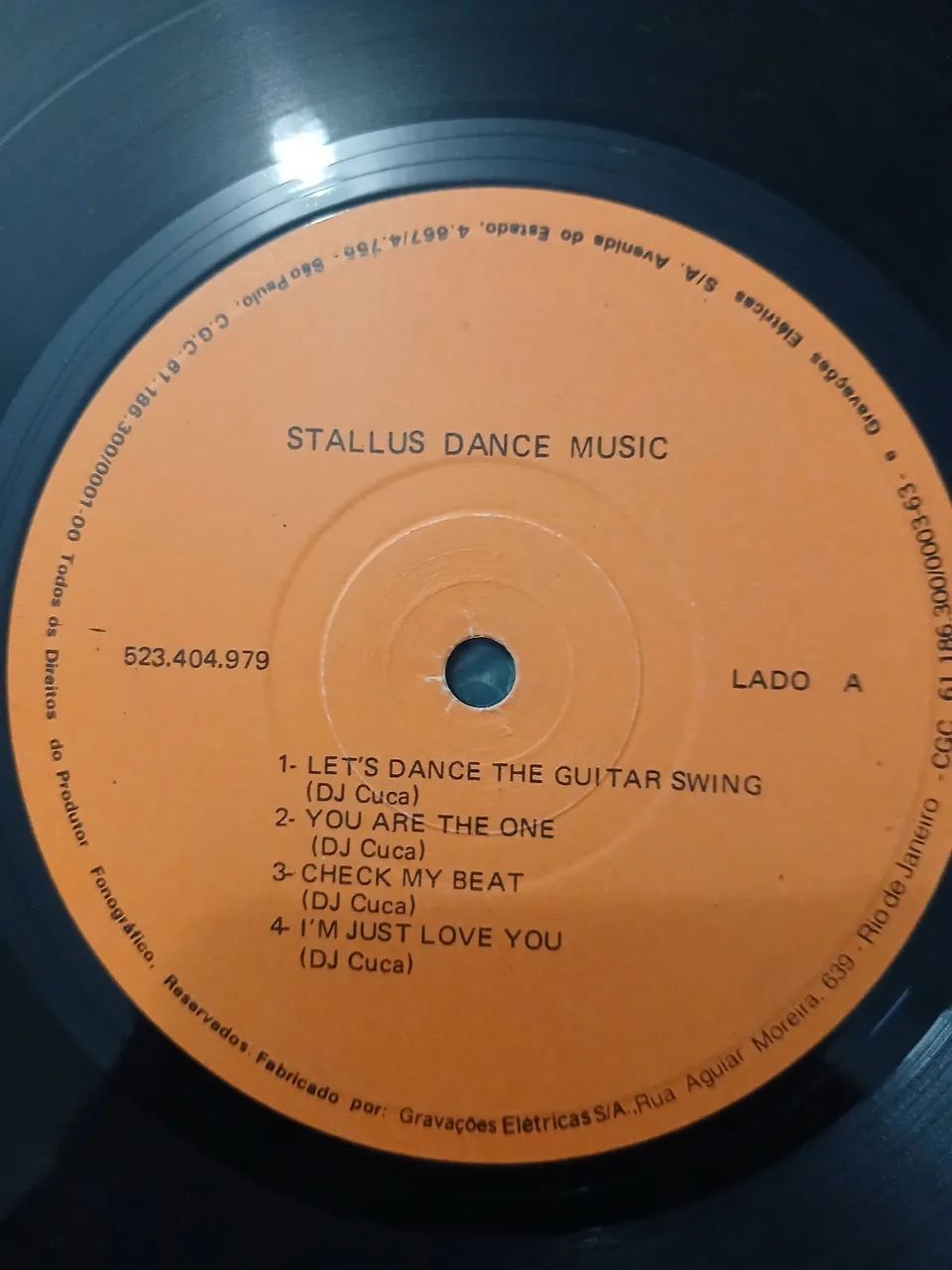 Lp Dj cuca "stallus dance music" usado  - Foto 4
