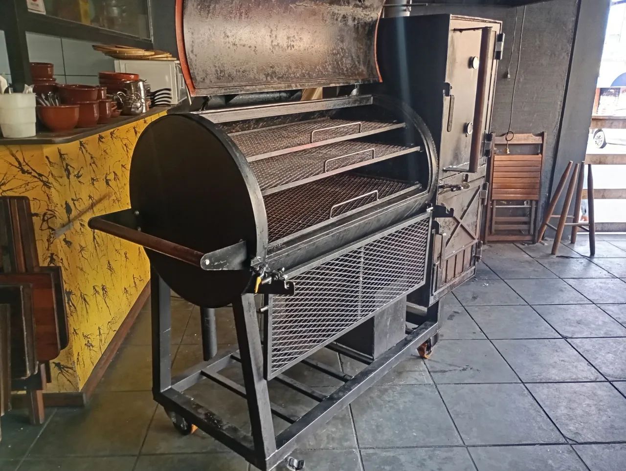 Churrasqueira Pit Smoker - Foto 2