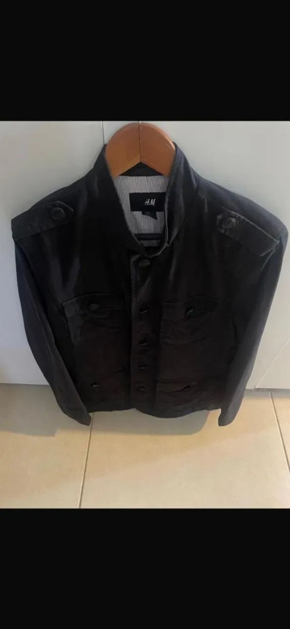 JAQUETA H&M PRETA ORIGINAL<br> - Foto 2