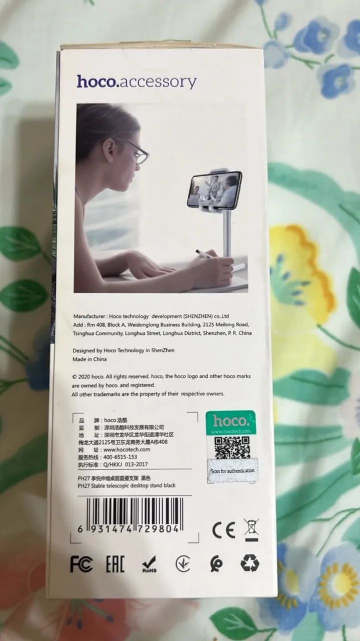 Suporte de Mesa HOCO PH27 Premium Ajustável para Celular e Tablet | Novo - Foto 3