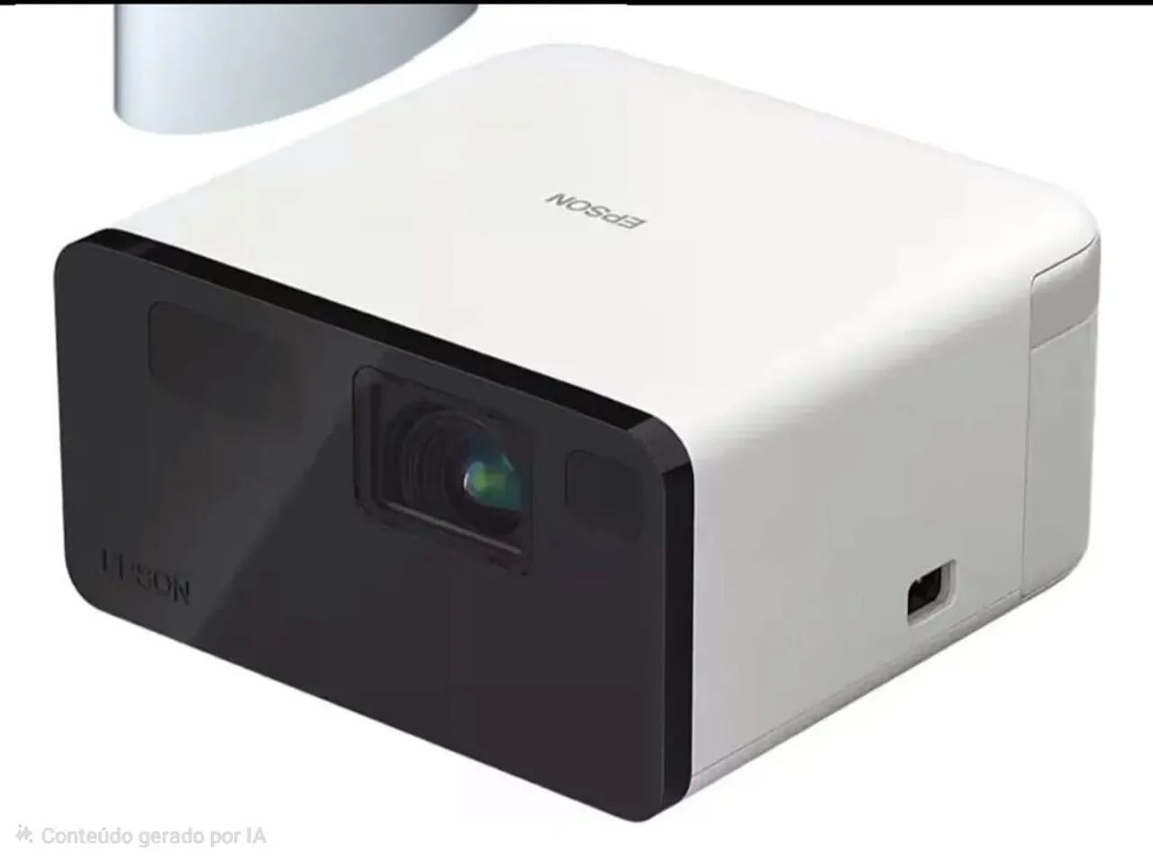 Projetor Epson Ef21 Laser Smart - Novo Caixa