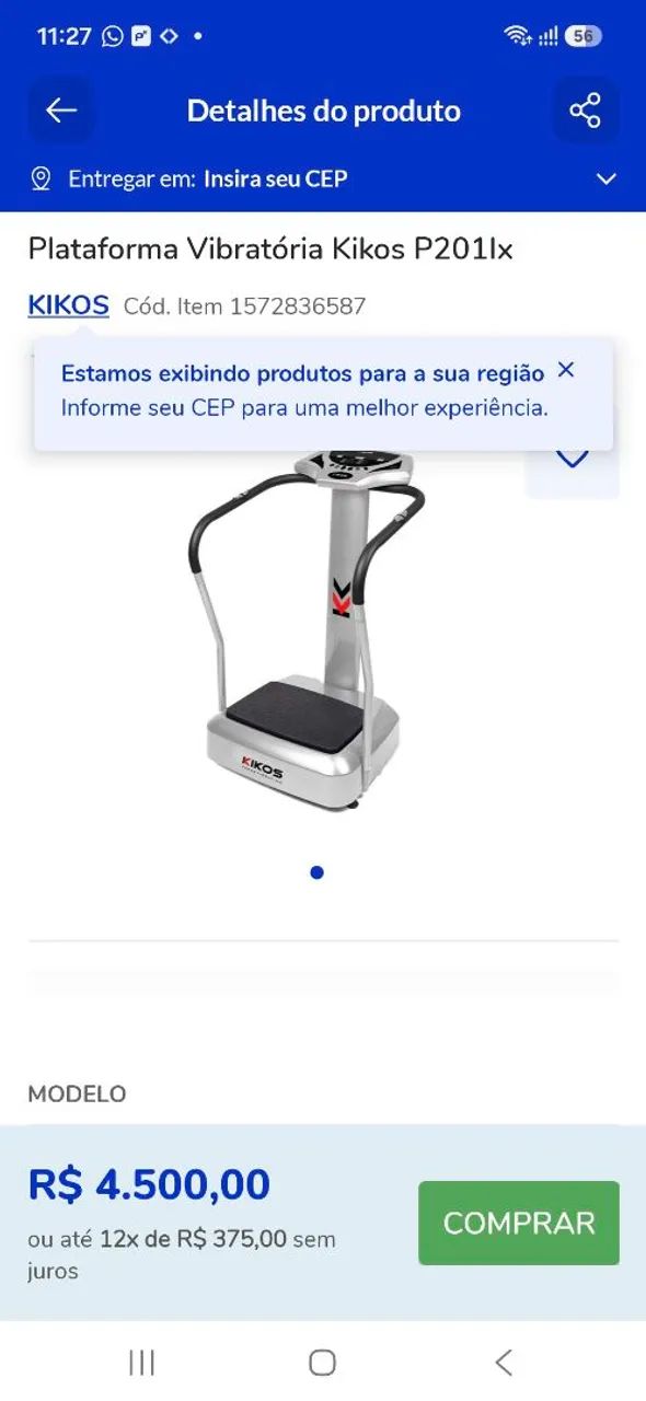 Prancha vibratória de - Foto 5