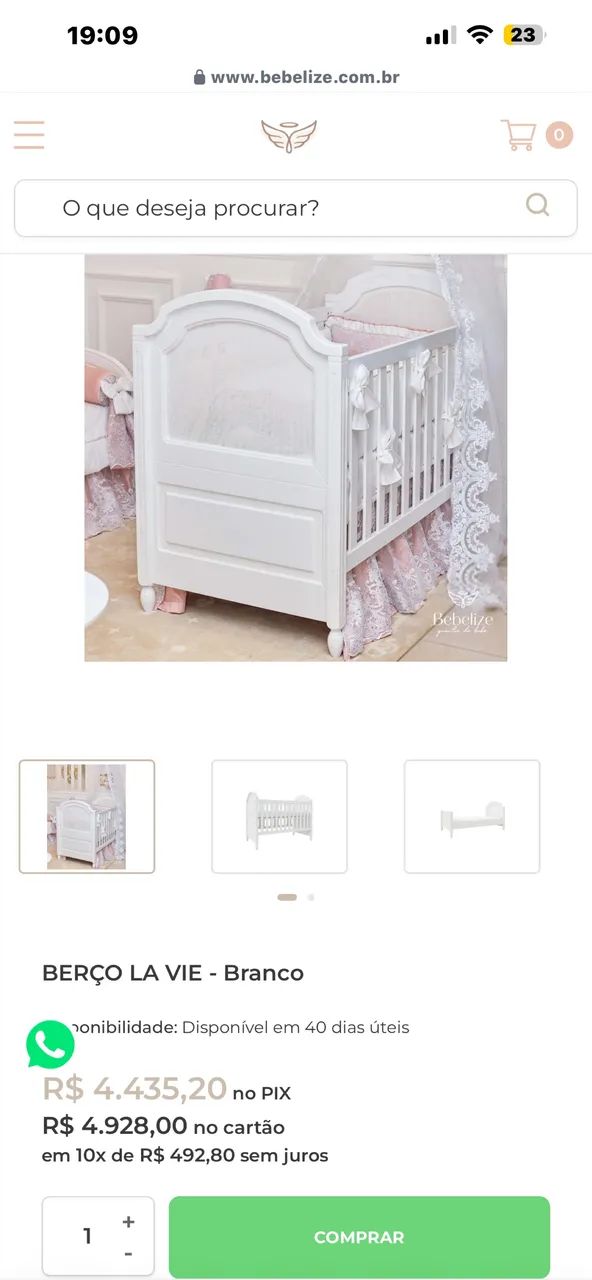 Berço e cama babá - Foto 4