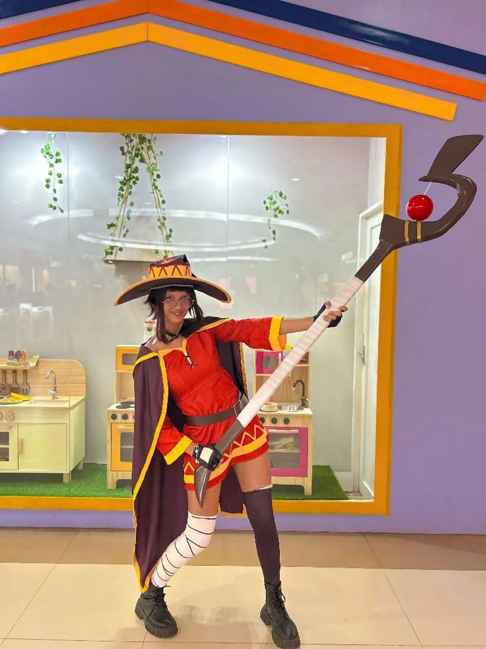 Cosplay Megumin Konosuba - Foto 3