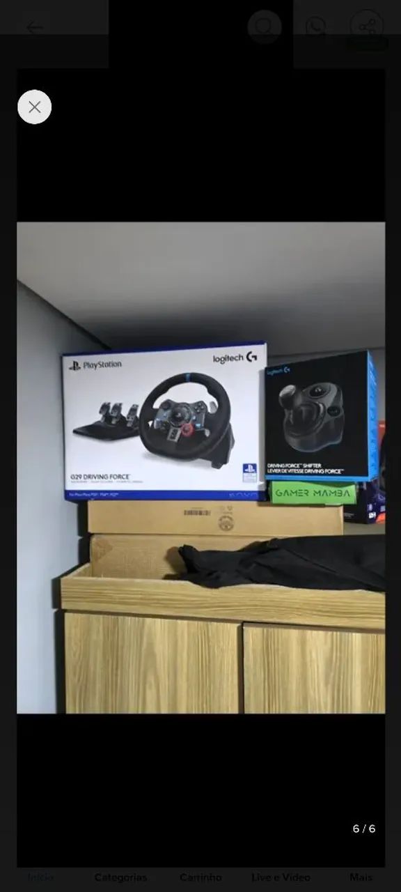 Volante Logitech g29 top