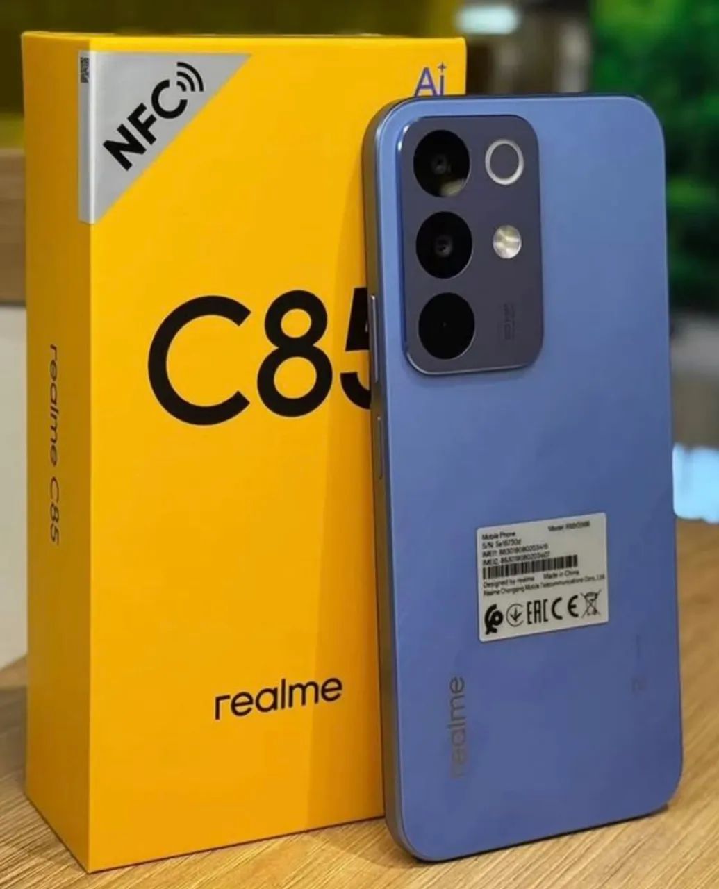 Celular (Lançamento) Realme C85 BLUE - 256/8