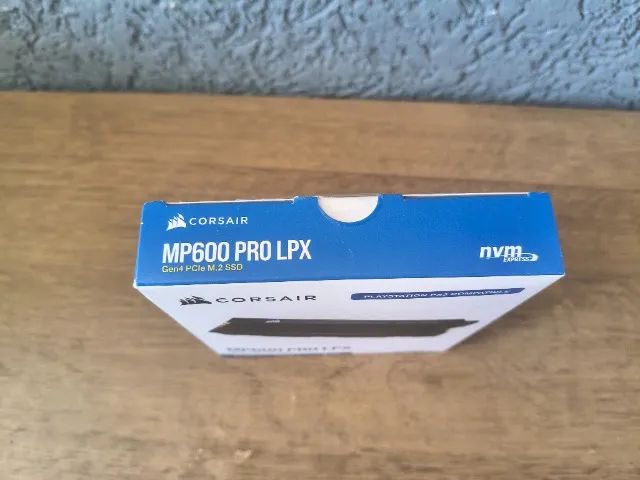 SSD Corsair MP600 PRO LPX 1TB NVMe PCIe 4.0 Gen4 | PS5 e PC | Lacrado - Foto 2