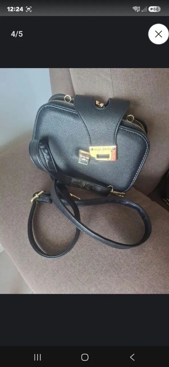 Bolsa preta apenas 90 reais