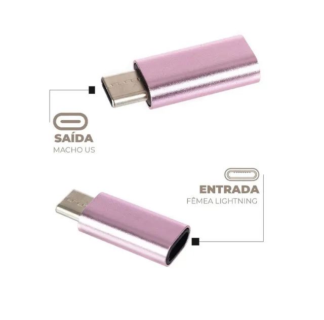 Adaptador Lightning Ios Para Usb C - Foto 5