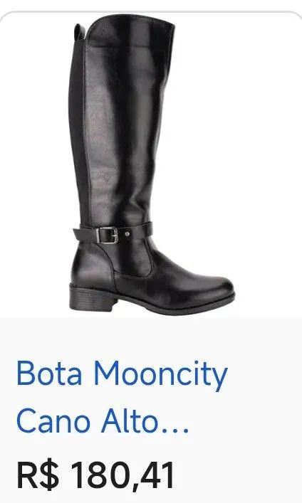 Bota cano alto mooncity - Foto 4