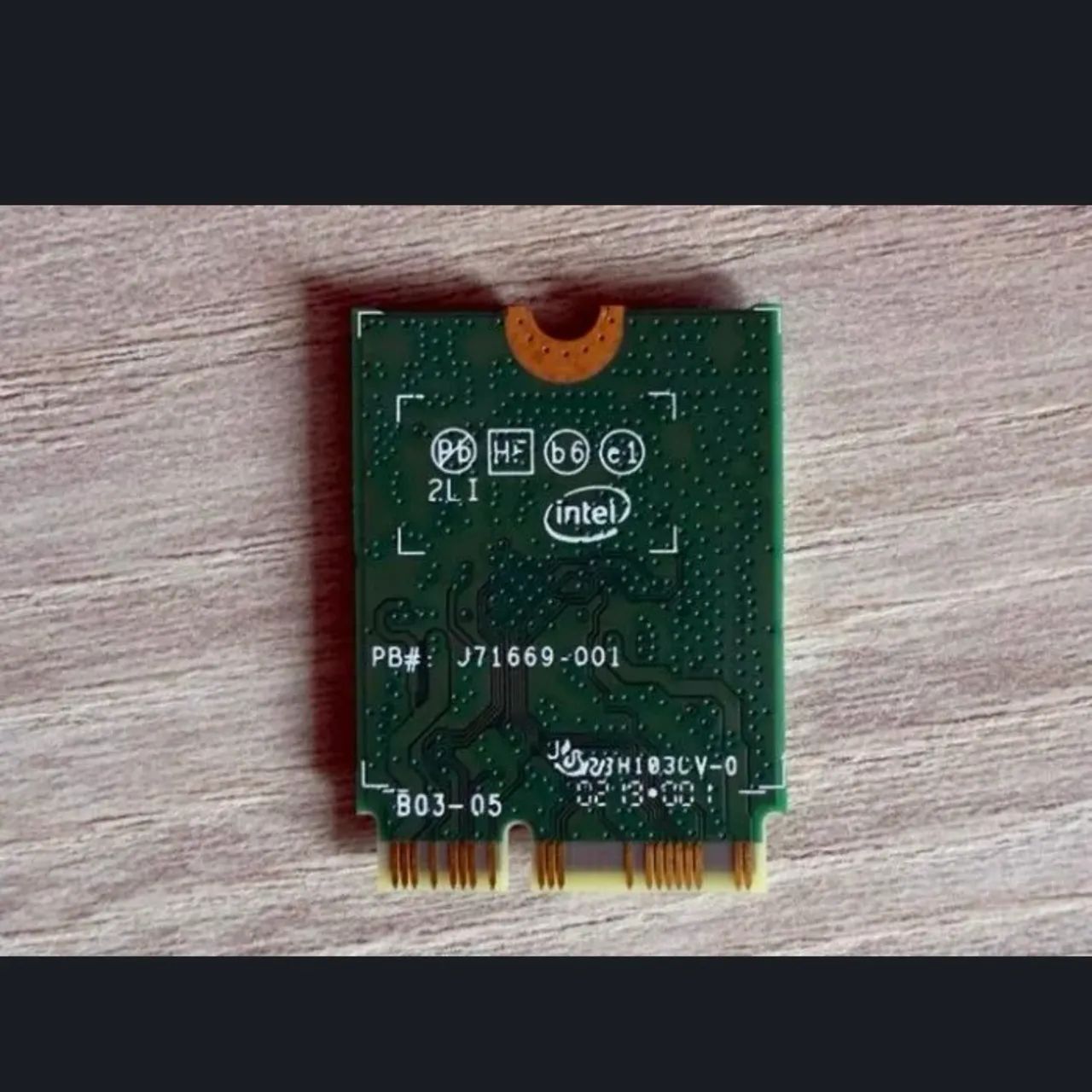 Placa Wi-Fi Bluetooth Intel 9462NGW M.2 Original dell - Foto 2