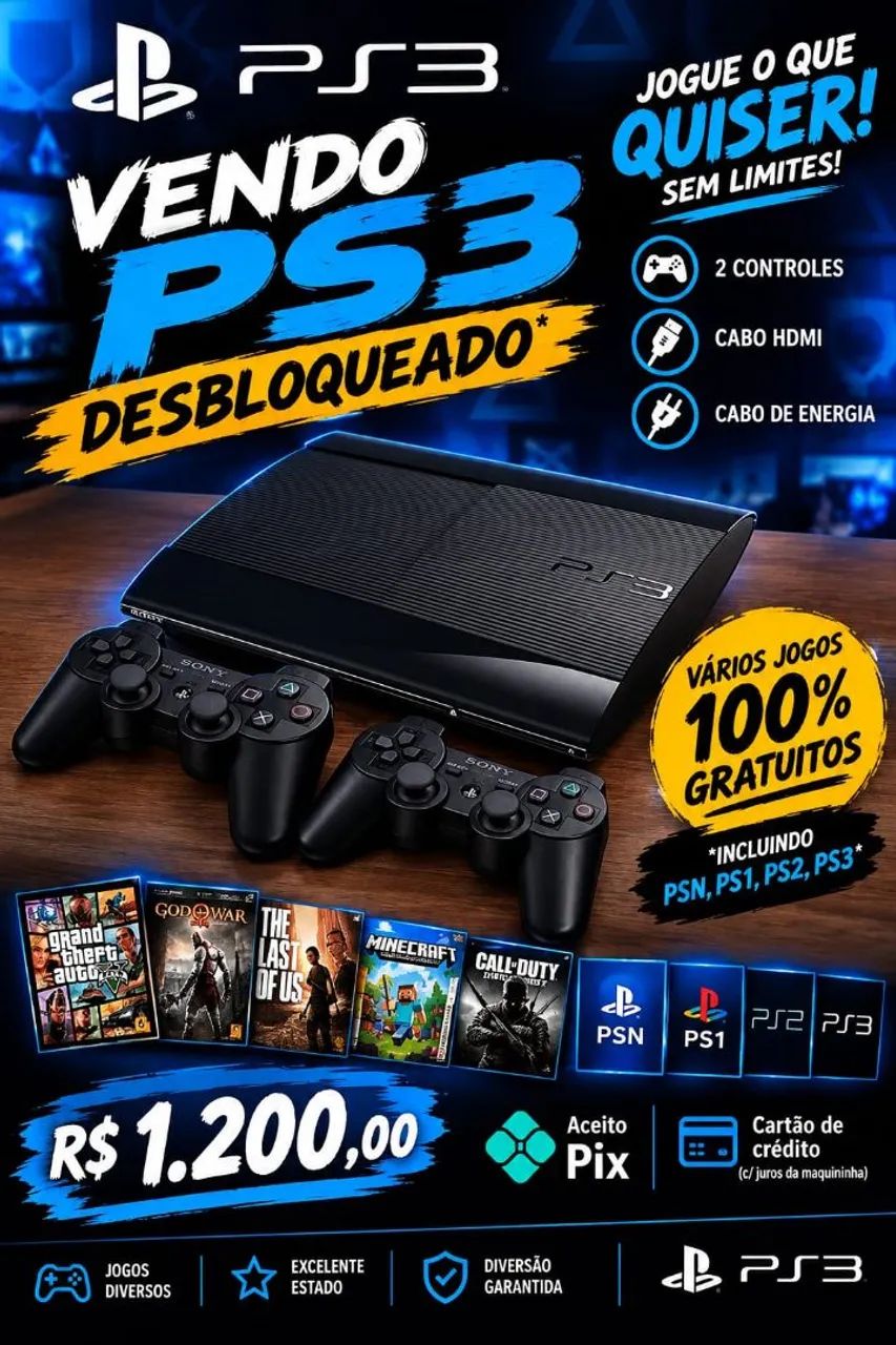 PS3 DESBLOQUEADO 