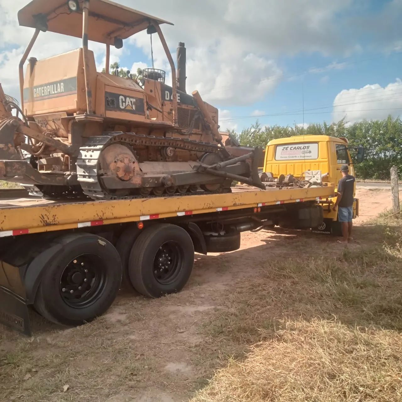 TRATOR DE ESTEIRA D4 CAT. - Foto 5